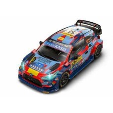 Figura Scalextric Hyundai I-20 Wrc - Solans 18 x 9 x 9 cm Azul Rojo