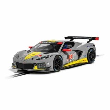 Figura Scalextric Chevrolet Corvette C8R Fassler 18 x 11 x 11 cm Rojo Azul