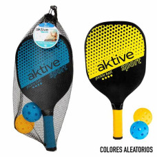 Palas de Playa con Pelota Colorbaby Aktive Pickle Ball 40 x 0,8 x 19,5 cm
