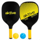 Palas de Playa con Pelota Colorbaby Aktive Pickle Ball 40 x 0,8 x 19,5 cm