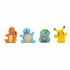 Figura Pokémon Kanto 5 cm 4 Piezas