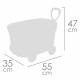 Doll Stroller Decuevas 36 x 55 x 47 cm