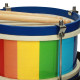 Tambor Reig Multicolor Madera Plástico