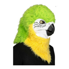 Máscara My Other Me Verde Talla única Loro Adultos Mandíbula articulada