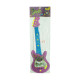 Guitarra Infantil Reig Party 4 Cuerdas Eléctrica Azul Morado