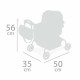 Doll Stroller Decuevas Koala 35 x 50 x 56 cm