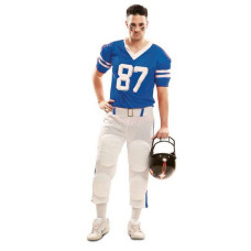 Disfraz para Adultos My Other Me Azul Jugador de Rugby M/L
