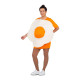 Disfraz para Adultos My Other Me Naranja Huevo Talla única M