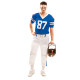 Disfraz para Adultos My Other Me Rugby Azul XL
