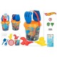 Beach toys set Hot Wheels Ø 18 cm