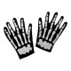 Guantes My Other Me Multicolor Esqueleto Adultos (One Size)