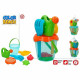 Cubo de Playa Colorbaby Azul Naranja 18 cm