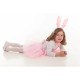 Costume for Children Tutu Pink Light Pink Little Rabbit 4 Pieces