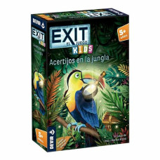 Juego de Mesa Devir Exit Kids Acertijos En La Jungla ES