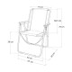 Silla Plegable Colorbaby Marinero Blanco Azul marino 44 x 45 x 76 cm