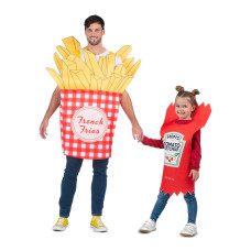 Disfraz para Adultos My Other Me Patatas Fritas Ketchup Talla única