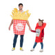 Disfraz para Adultos My Other Me Patatas Fritas Ketchup Talla única