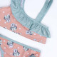 Bikini-Braga Para Niñas Minnie Mouse Rosa