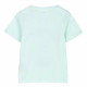 Child's Short Sleeve T-Shirt Stitch Green Turquoise