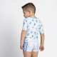 Bathing T-shirt Bluey Light Blue