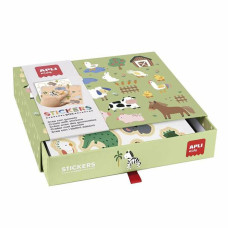 Stickers Apli Multicolour animals