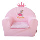 Child's Armchair Princess Pink Children's