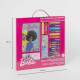 Set de Papelería Barbie Rosa