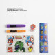 Stationery Set Marvel Blue