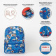 Mochila Infantil Sonic 23 x 33 x 9 cm