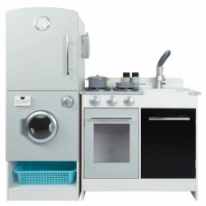 Cocina de Juguete Woomax Madera 9 Piezas 105 x 30 x 95 cm