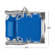 Silla de Playa Colorbaby 48 x 60 x 90 cm Azul