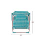 Beach Chair Colorbaby 55 x 35 x 72 cm Turquoise