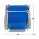 Silla de Playa Colorbaby 51 x 45 x 76 cm Azul
