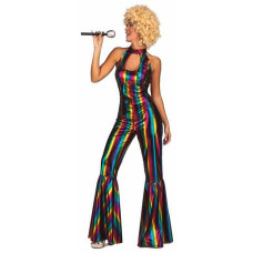Disfraz para Adultos My Other Me Disco  Multicolor Arcoíris M/L