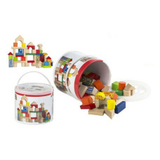 Bote con Bloques de Construcción Colorbaby (50 pcs)