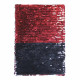 Magic Sequinned Mermaid Notepad Mickey Mouse Red