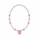 Collar Niña Hello Kitty Fucsia