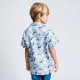 Camiseta de Manga Corta Infantil Mickey Mouse Verde Claro