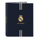 Carpeta de anillas Real Madrid C.F. Azul marino