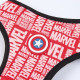 Arnés para Perro Marvel Rojo Reversible S/M