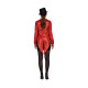 Disfraz para Adultos My Other Me Show Woman Rojo Chaqueta M/L