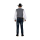 Disfraz para Adultos My Other Me Gris Vaquero Chaleco