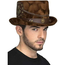 Sombrero My Other Me Steampunk Marrón