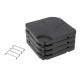 Base for beach umbrella Colorbaby Plastic 4 Pieces 80 kg
