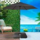 Base for beach umbrella Colorbaby Plastic 4 Pieces 80 kg