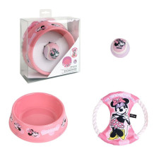 Welcome Gift Set for Dogs Minnie Mouse Pink 21,0 x 21,0 x 8,8 cm Dog