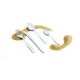 Set de Tenedores Quid Hotel Metal Acero Inoxidable 19,5 cm 12 Unidades