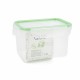 Hermetic Lunch Box Quid Greenery 1,8 L Transparent Plastic (Pack 4x)