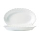 Fuente de Cocina Luminarc Trianon Blanco Vidrio (22 cm) (24 Unidades)