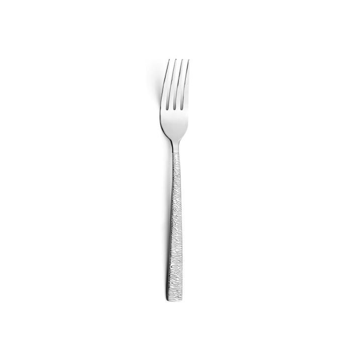 Set of Dessert Forks Amefa Havane Jungle Metal Stainless steel 12 Units Set of Dessert Forks Amefa Havane Jungle Metal Stainless steel 12 Units